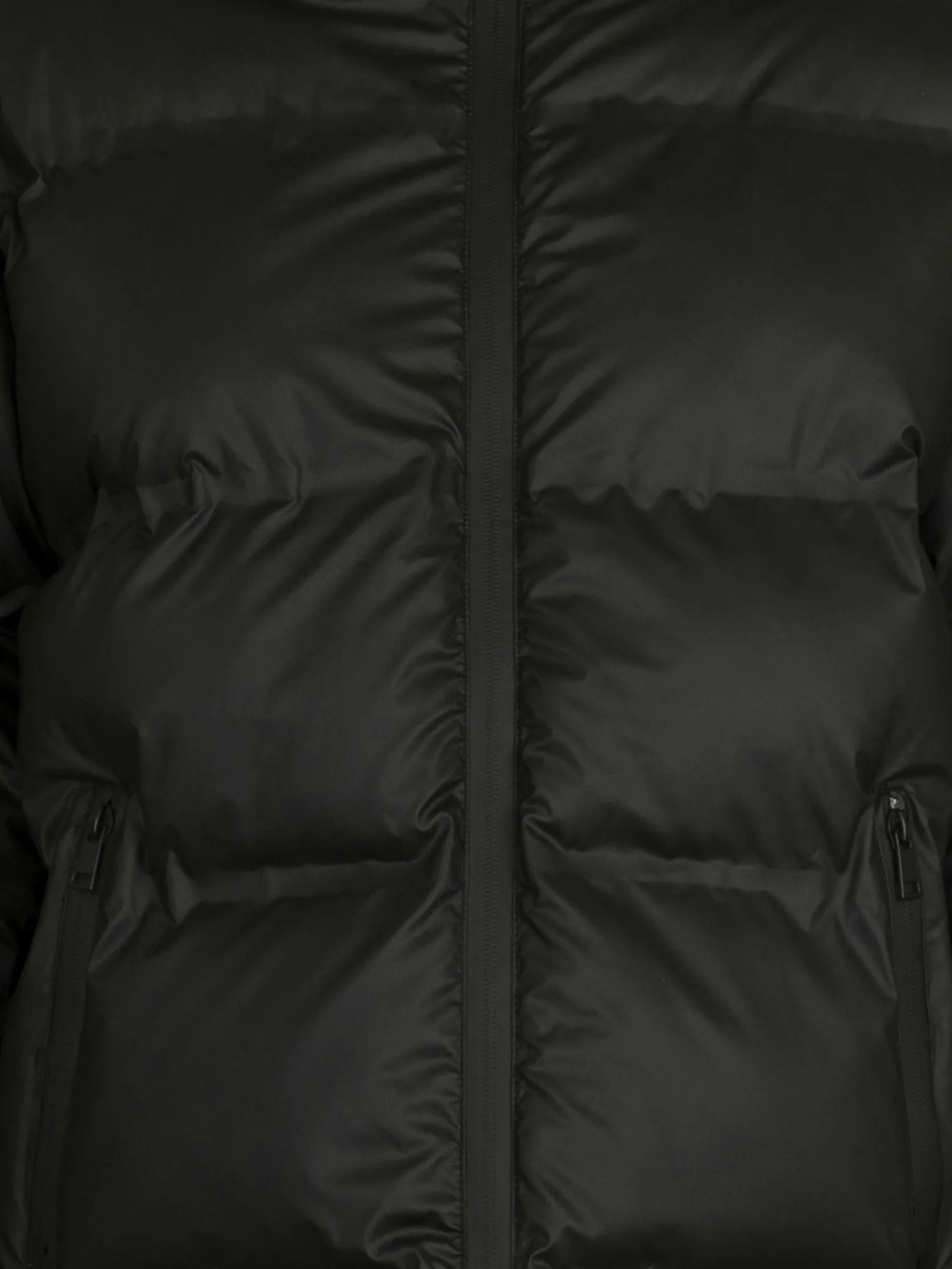 Fox C Puffer Jacket - Black