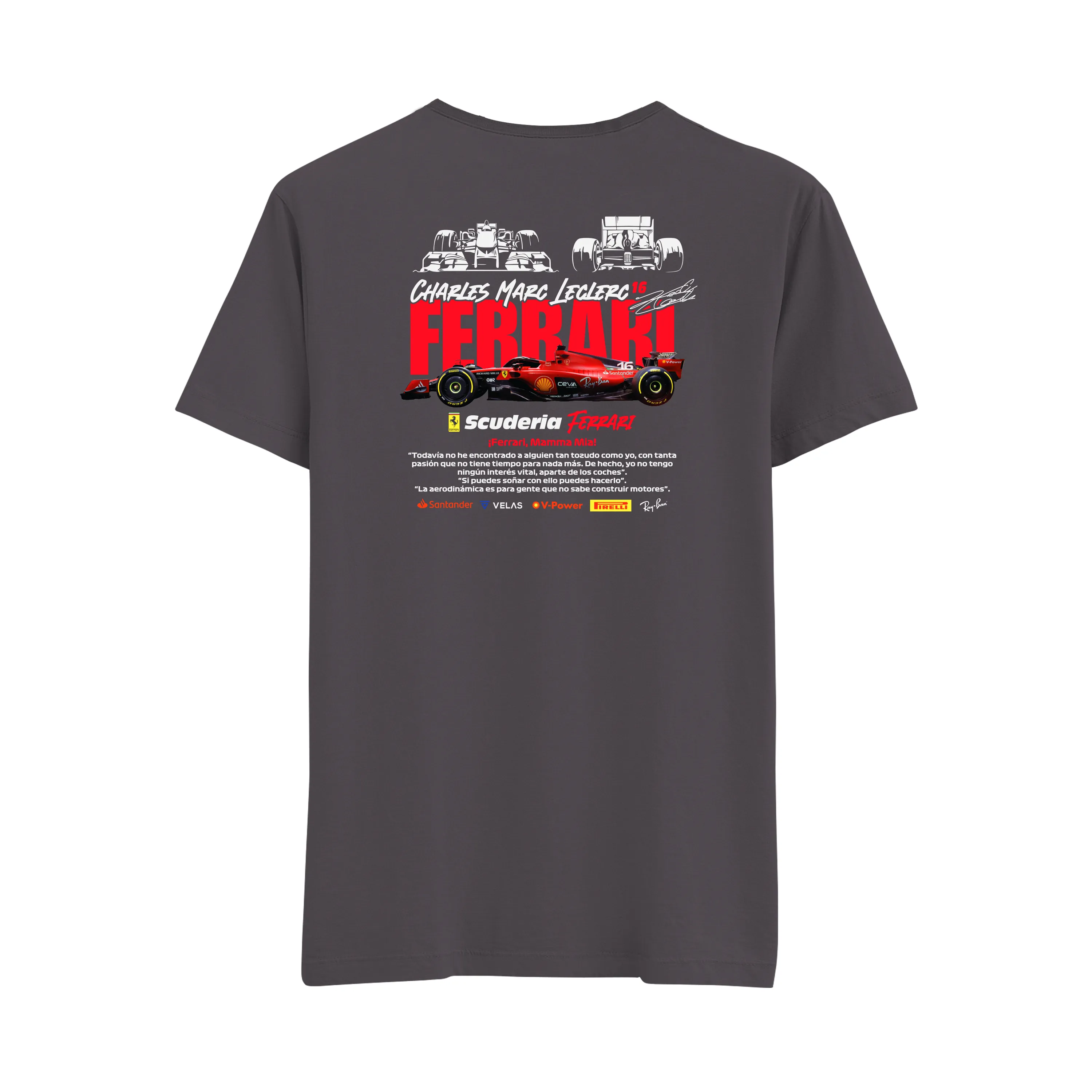 Leclerc Ferrari - Regular Tshirt