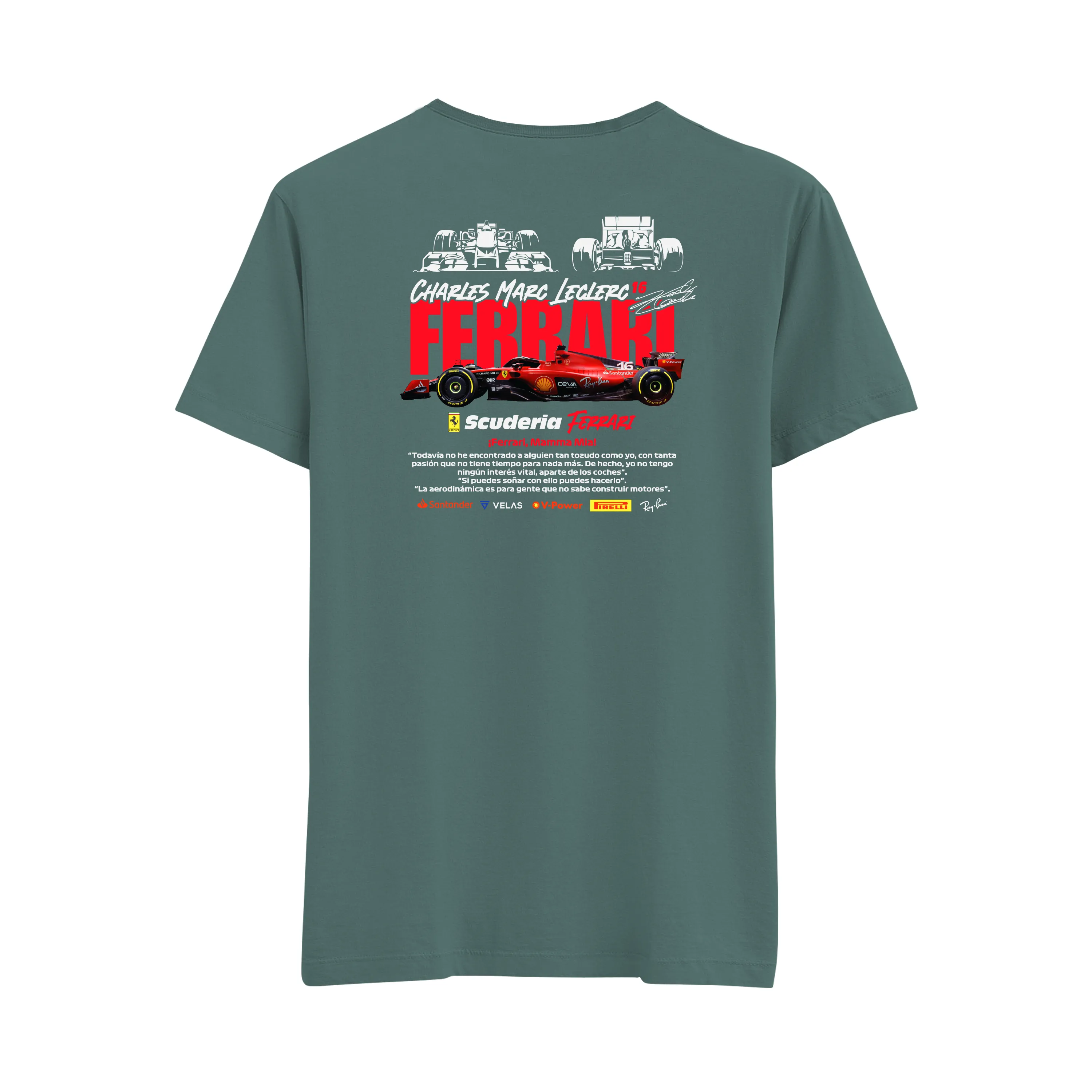 Leclerc Ferrari - Regular Tshirt
