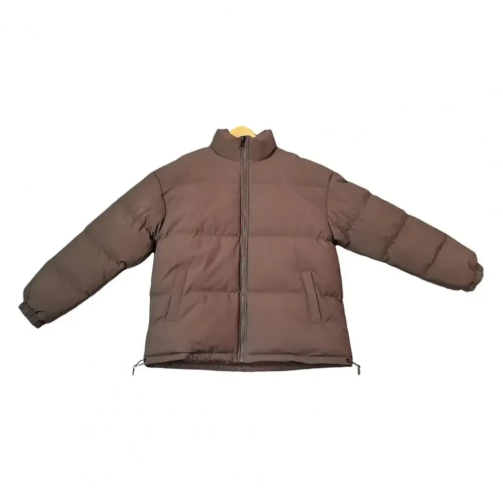 Men's Trendy Solid Colour Lightweight Puffer Jacket | Ideal for Autumn/Winter