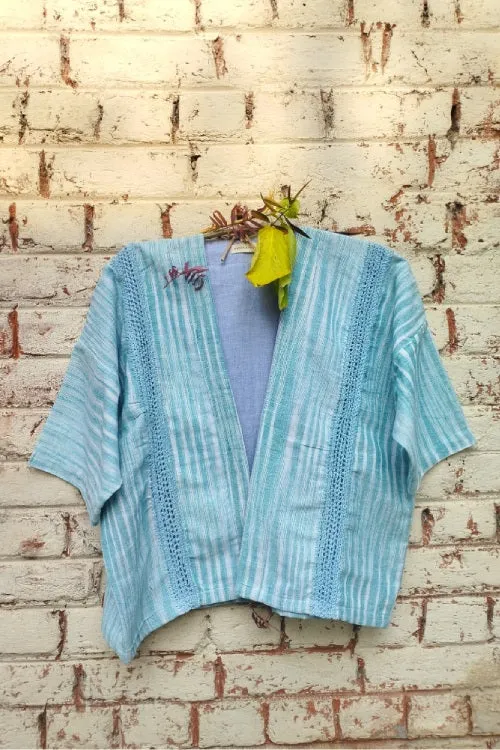 Patch Over Patch Seagreen Eye Jacket