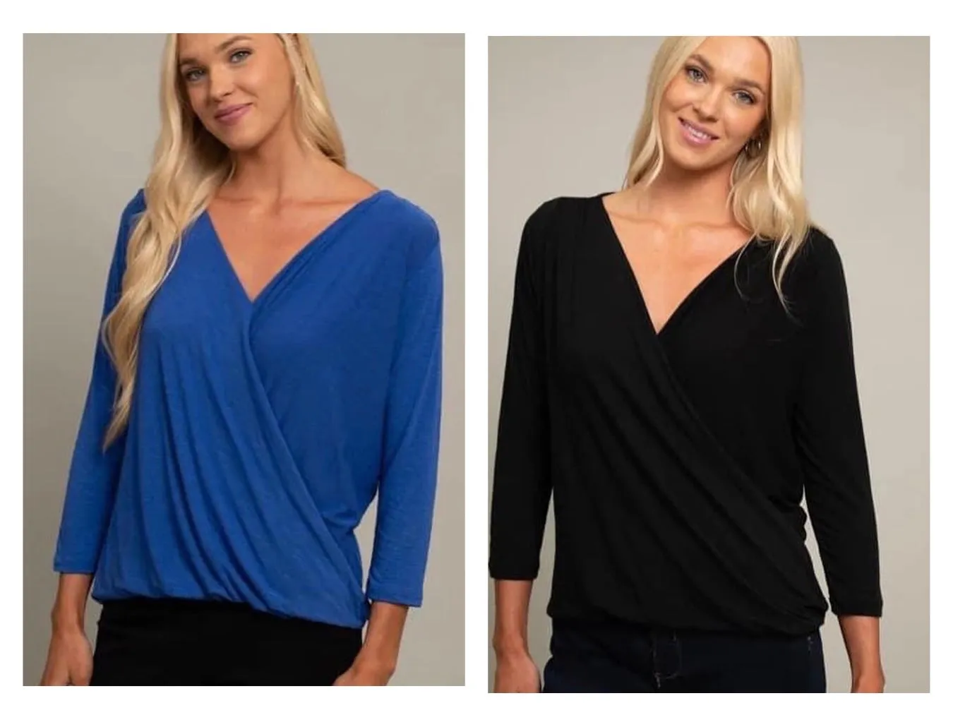 Slub Wrap Top