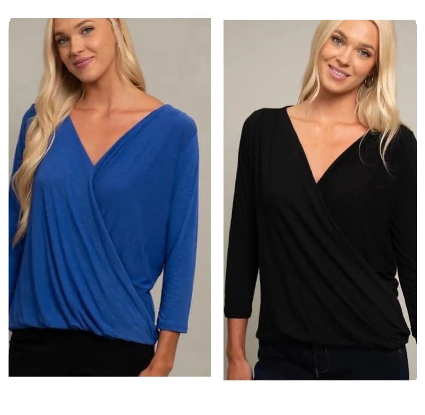 Slub Wrap Top